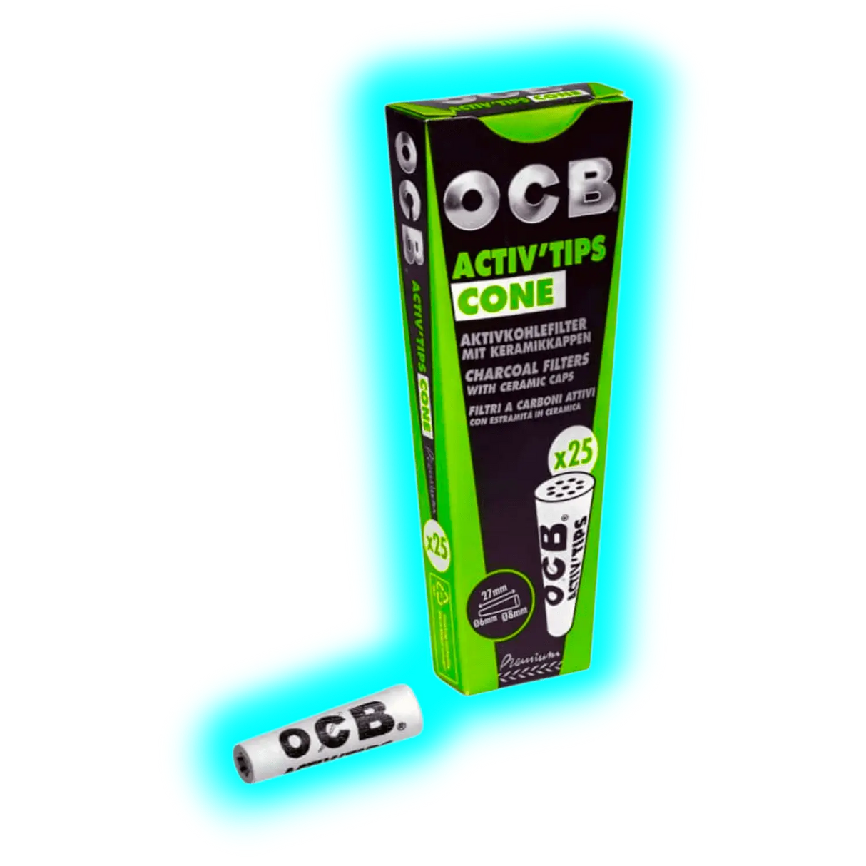 OCB Activ Tips Cone