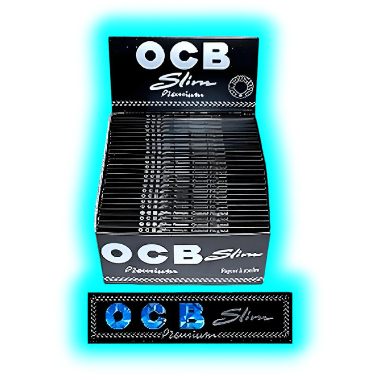 OCB black Slim Kingsize Box
