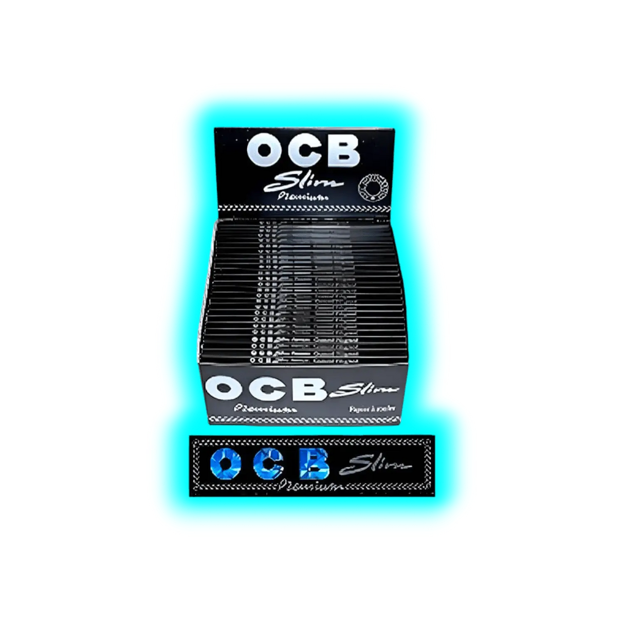 OCB black Slim Kingsize