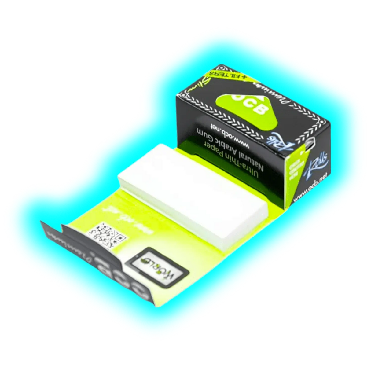 OCB black Slim Rolls mit Filter