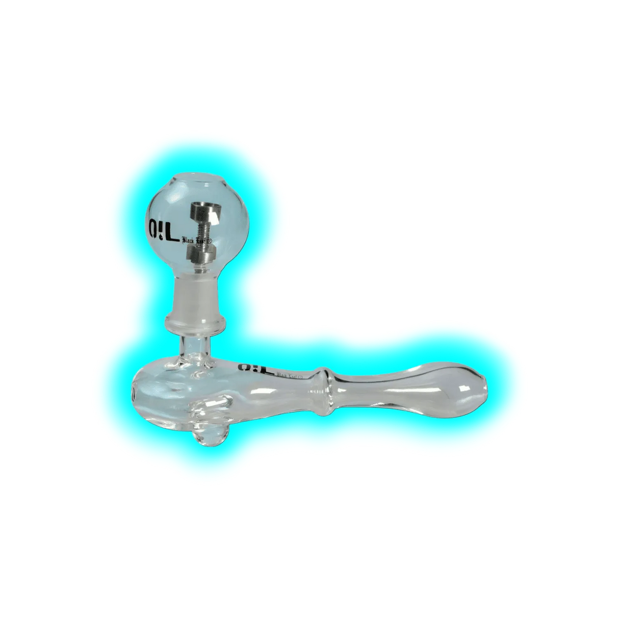 Oil Black Leaf Glaspfeife