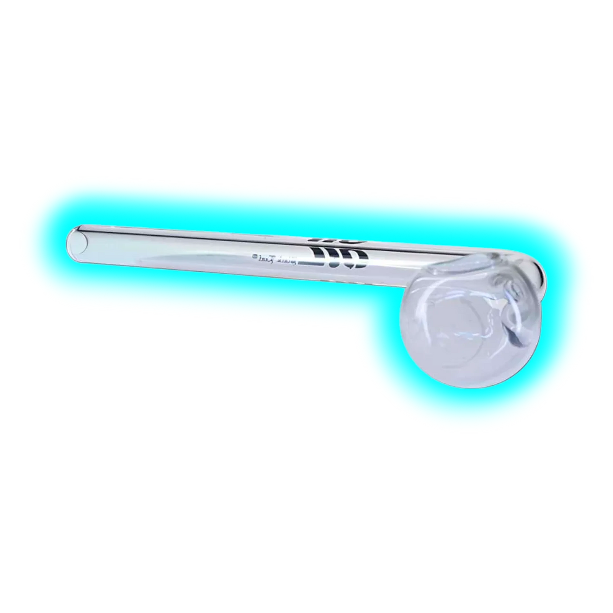 Oil Black Leaf Ölpfeife gebogen 170mm