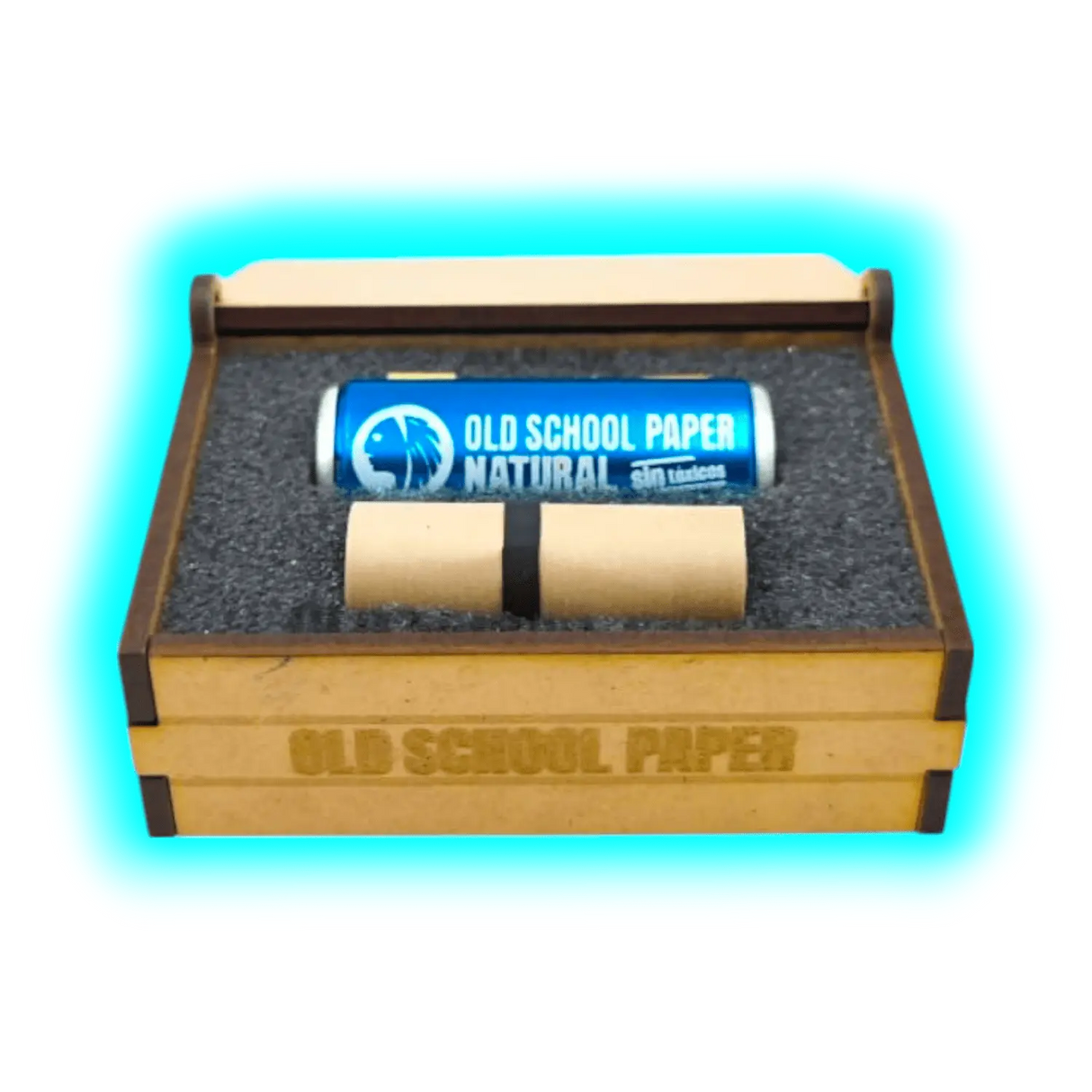 Old School Papers Eco Roll R36 Blue