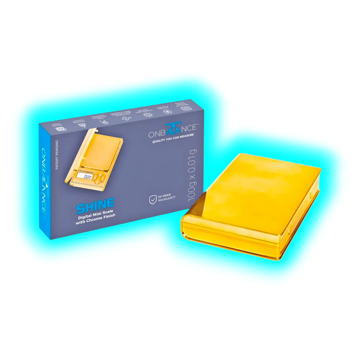 On Balance Chrome Gold Shine 100 x 0.01g