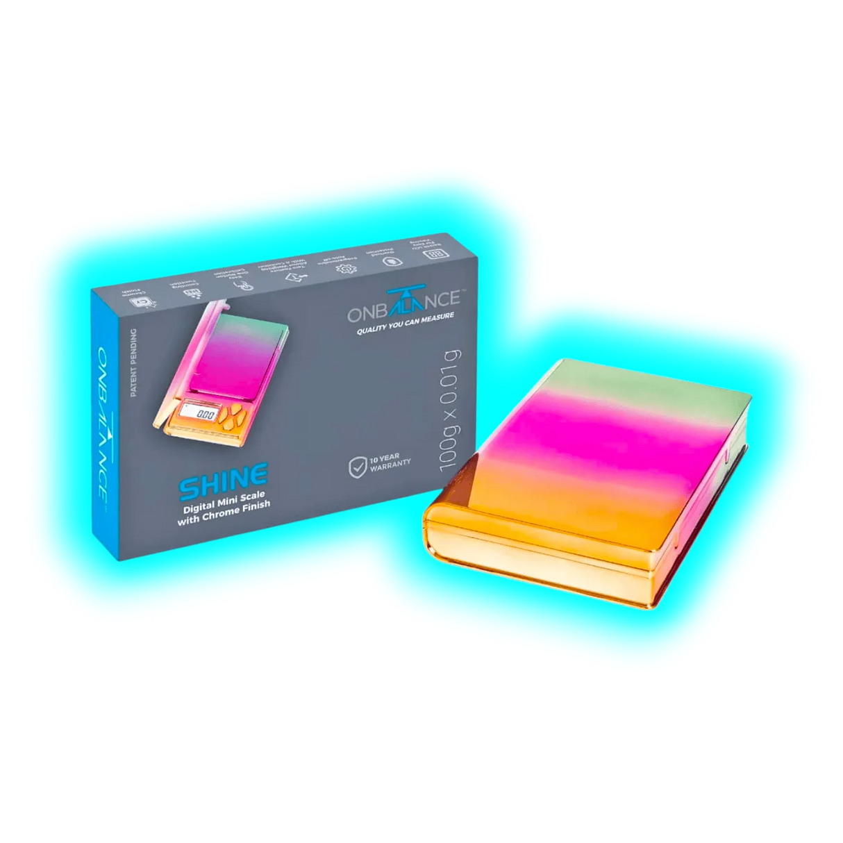 On Balance Chrome Rainbow Shine 100 x 0.01g