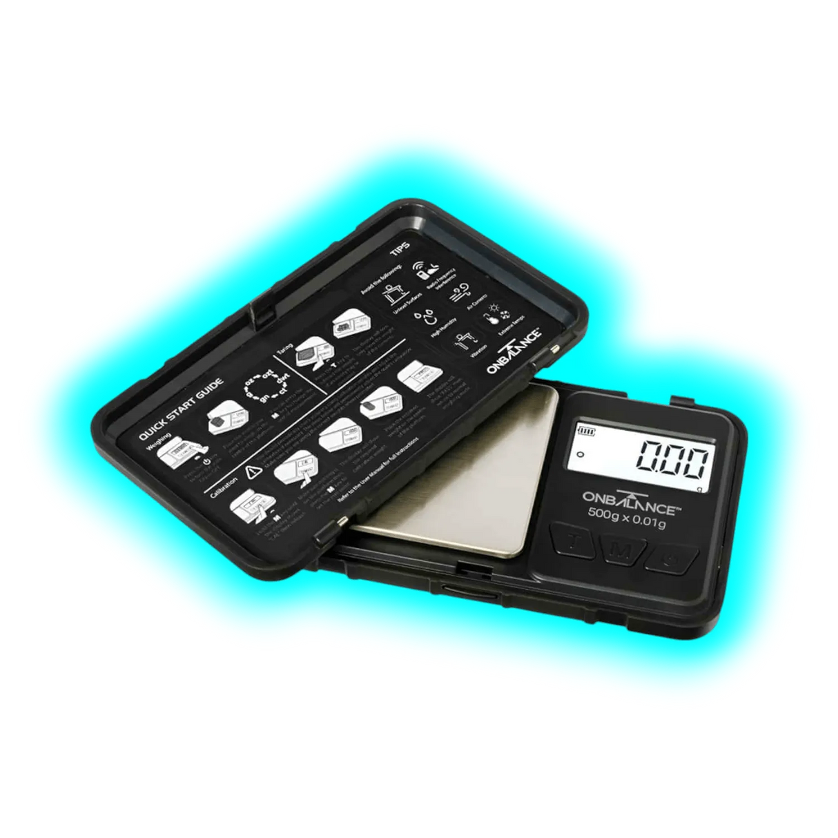 On Balance Robust Pocketscale 500 x 0.01g Black