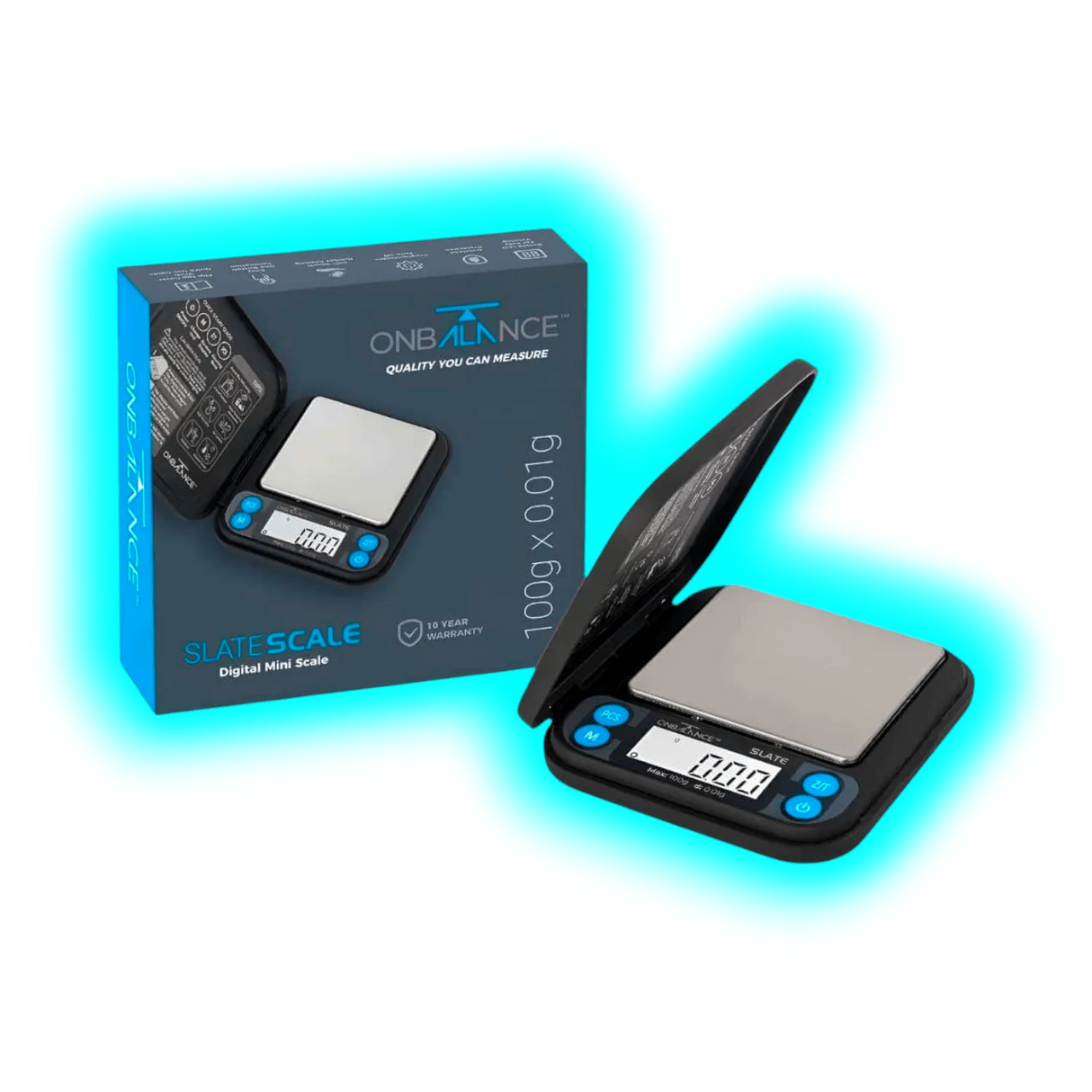 On Balance Slate Scale Black 100 x 0.01g