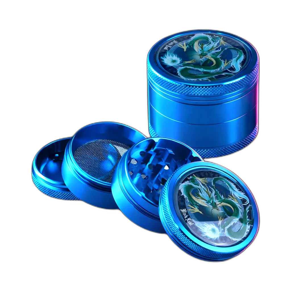 Black Leaf Grinder Quinglong 4 Parts 50mm