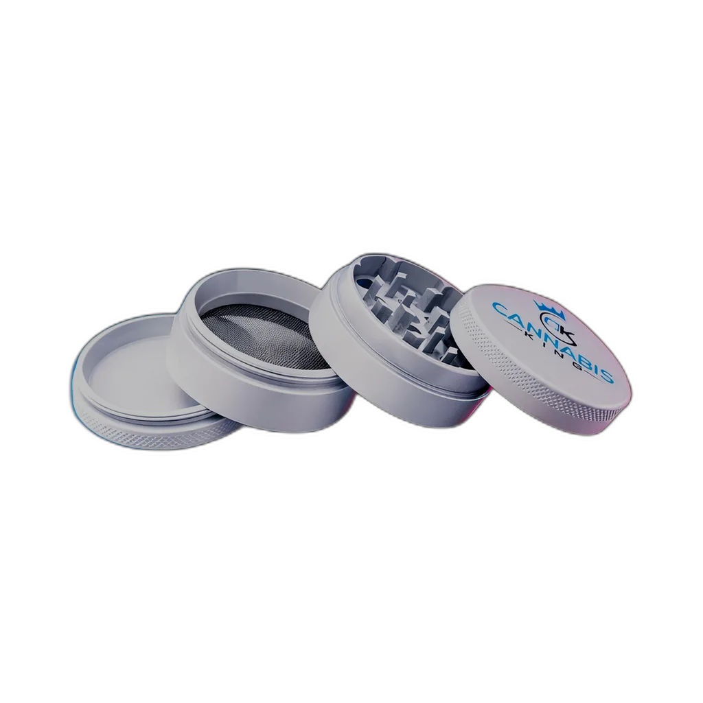 CK Aluminium Grinder 4 Parts White