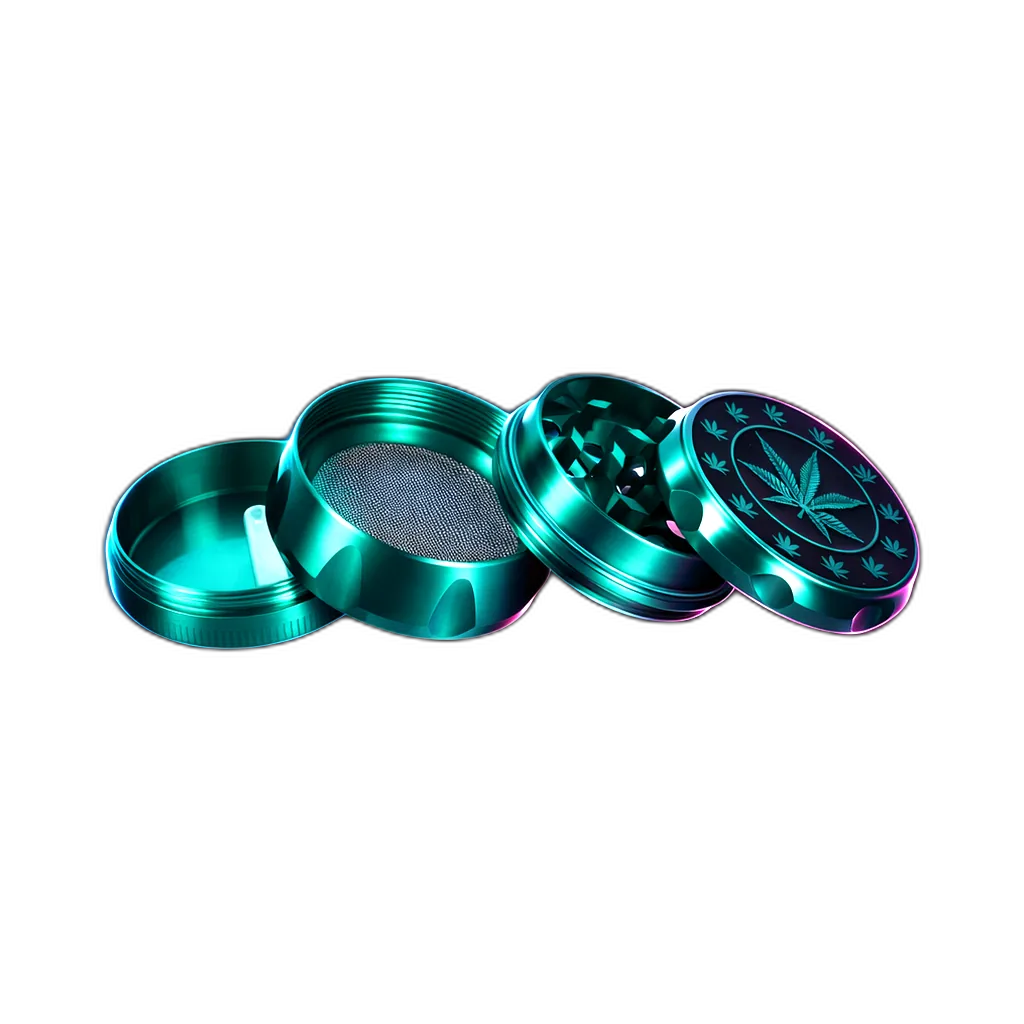 Weed Leaf Grinder 4er Assort
