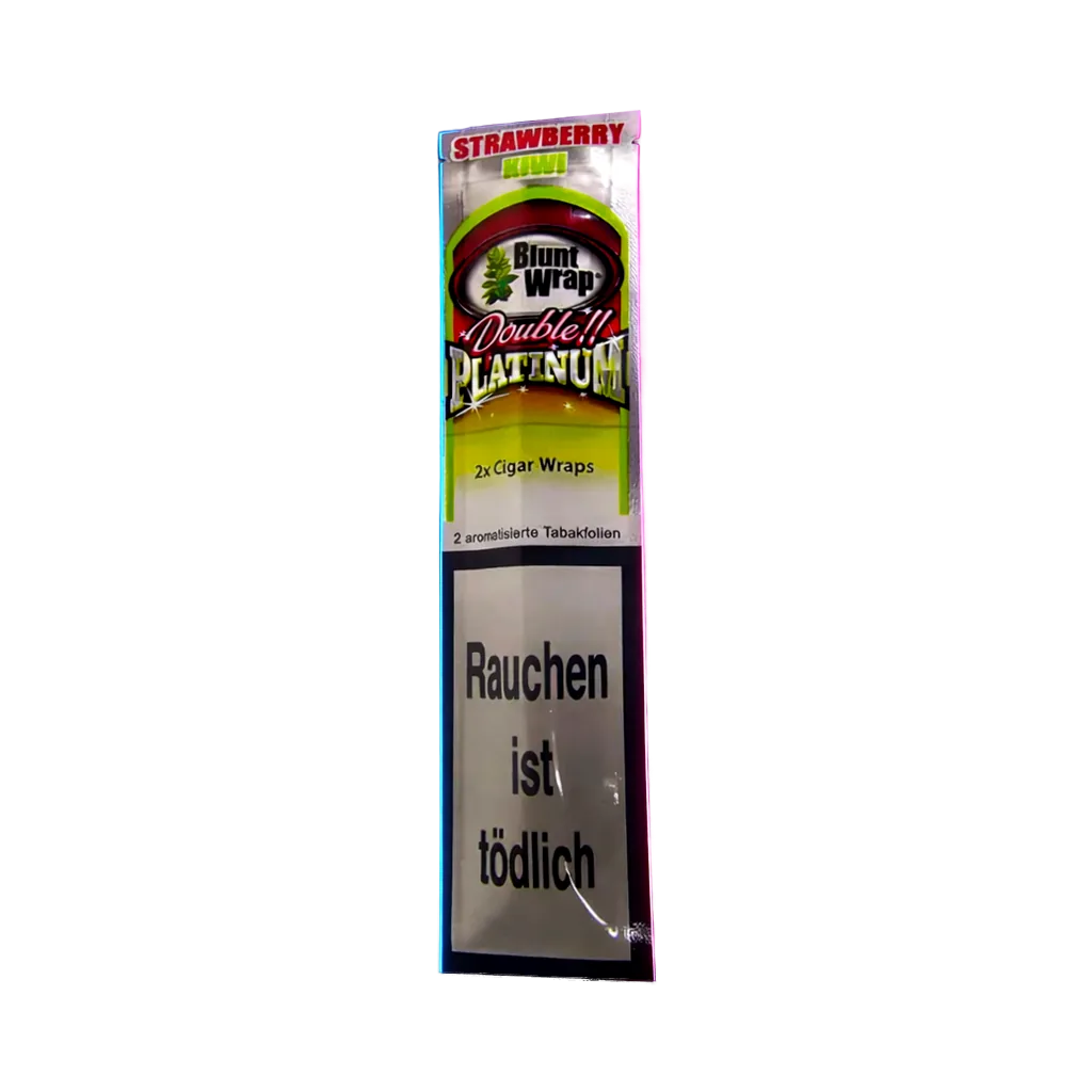 Blunt Wraps Double Platinum Strawberry Kiwi 2 in 1