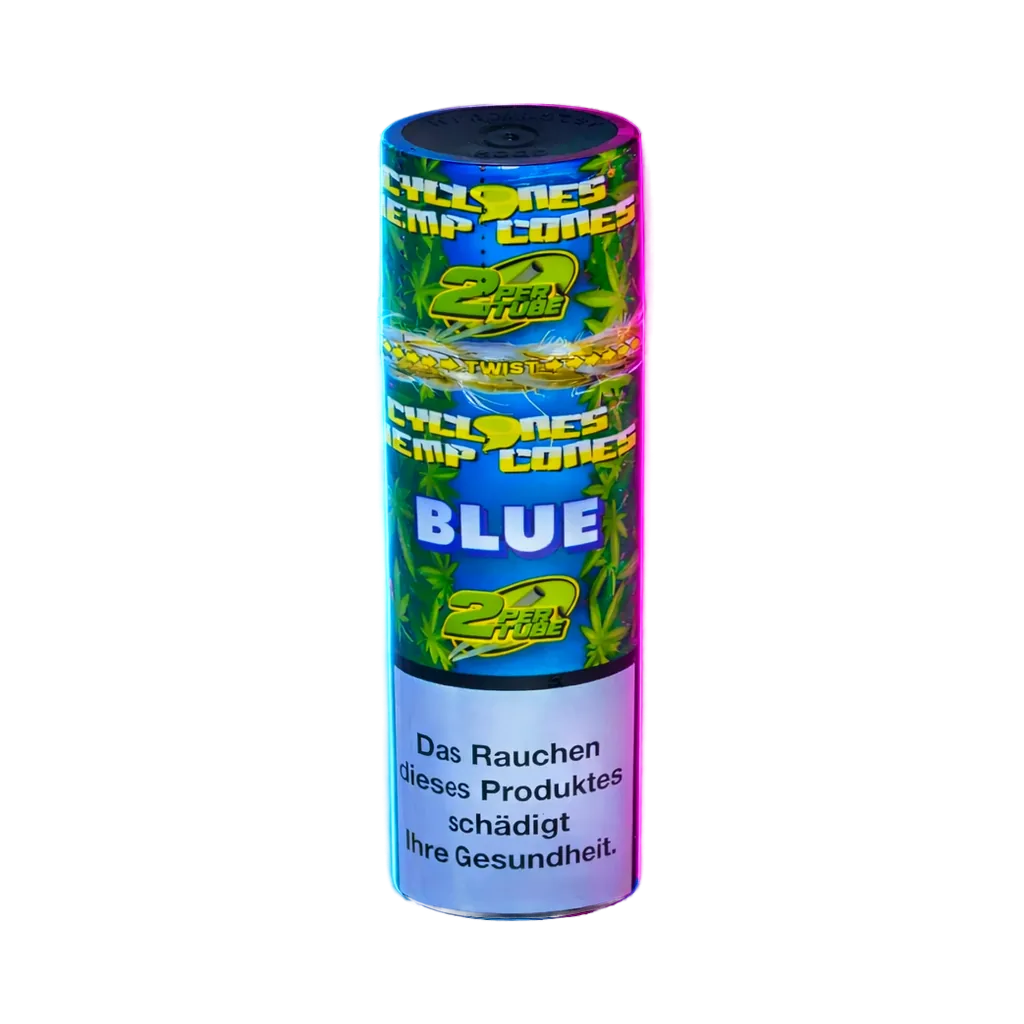 Cyclones Hemp Blue 2 in 1 Tube