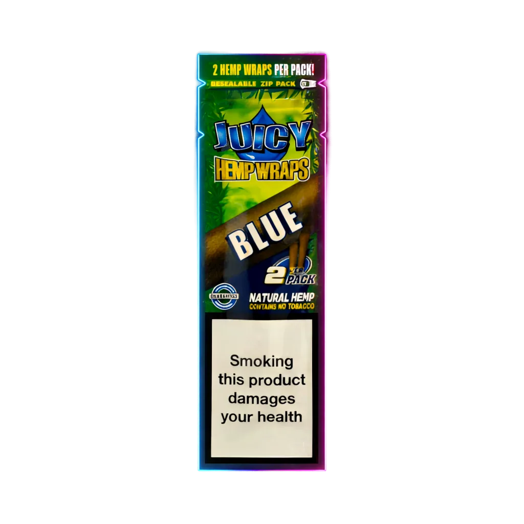 Juicy Jays Hemp Wraps Blue