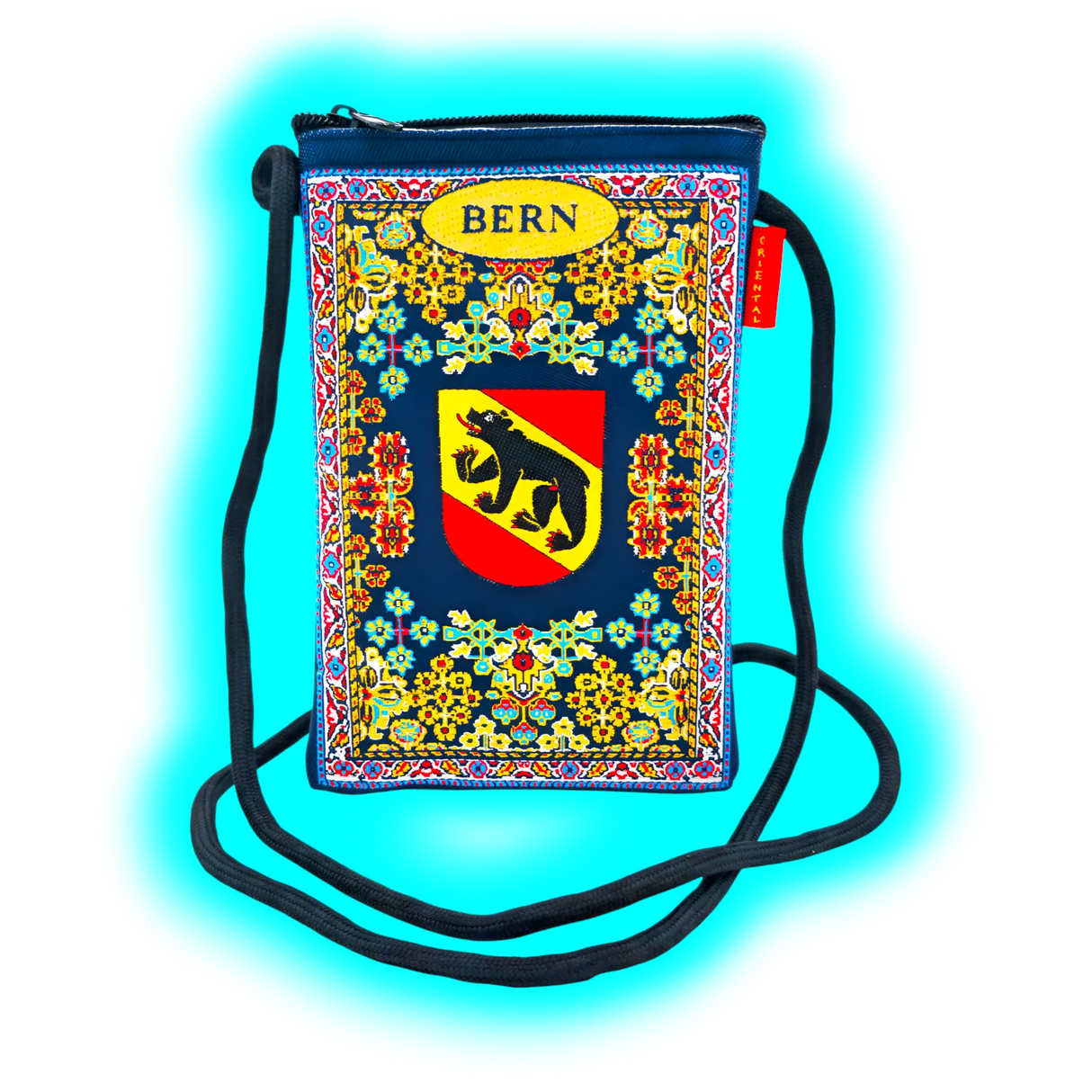 Oriental Dreamz Bärner Umhänge Täschli Dunku Blau