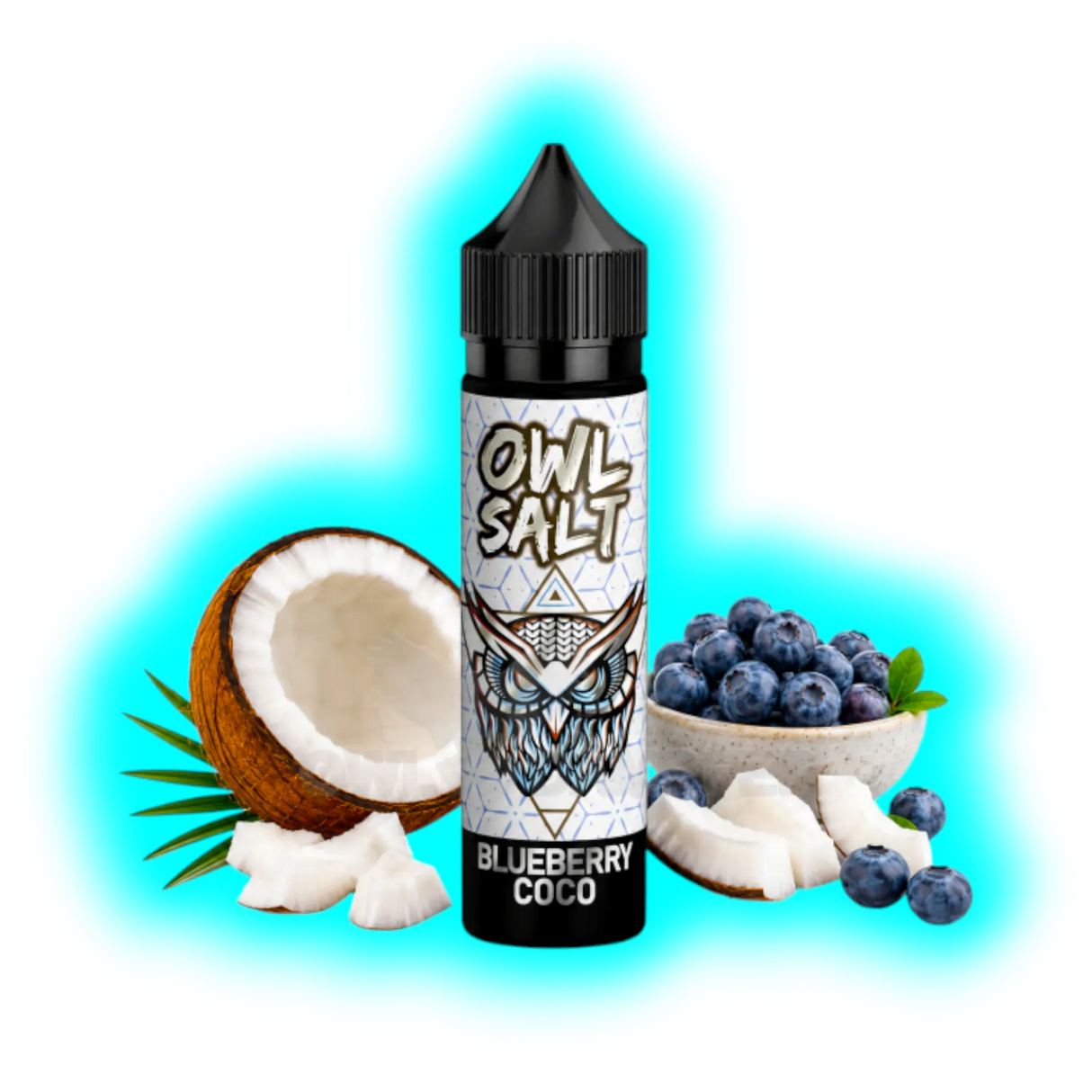 Owl Salt Longfill Blueberry Coco 10/60ml