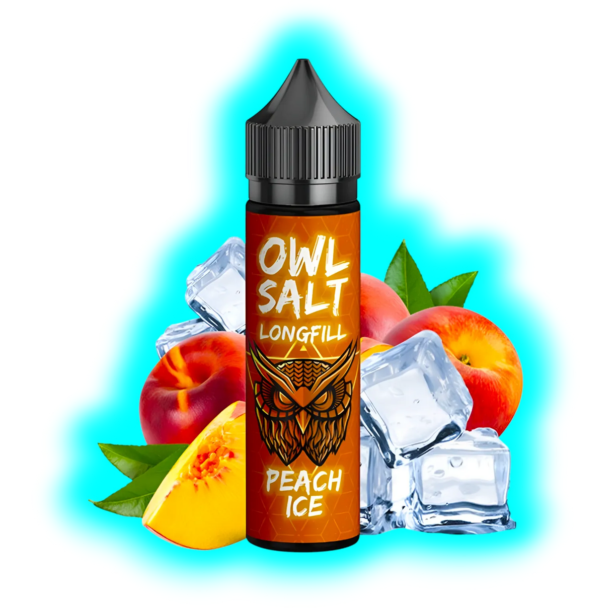 Owl Salt Longfill Peach Ice 10/60ml