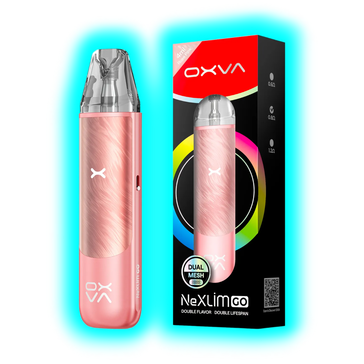 Oxva Nexlim GO 40W 1800mAh 4ml Power Rose Pink
