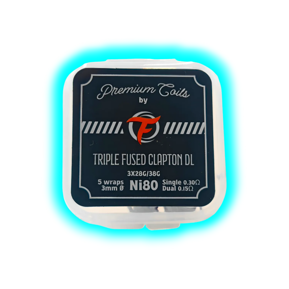 Premium Coils by F Triple Fused Clapton DL 3 x 28G/38G