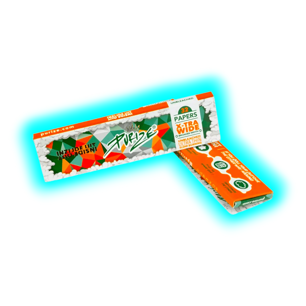 PURIZE Inside Out Papers King Size Slim Display 50pcs