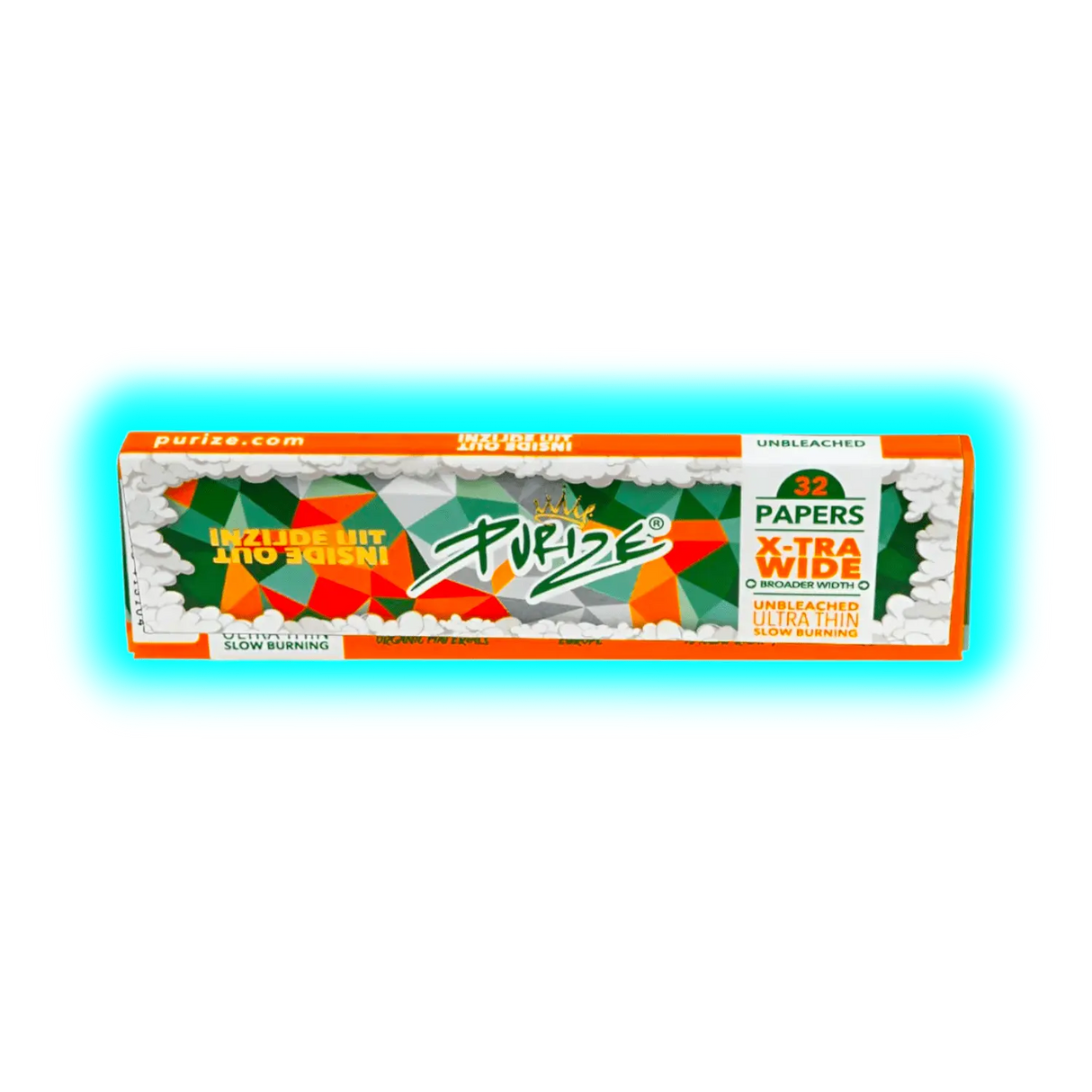 PURIZE Inside Out Papers King Size Slim Display 50pcs