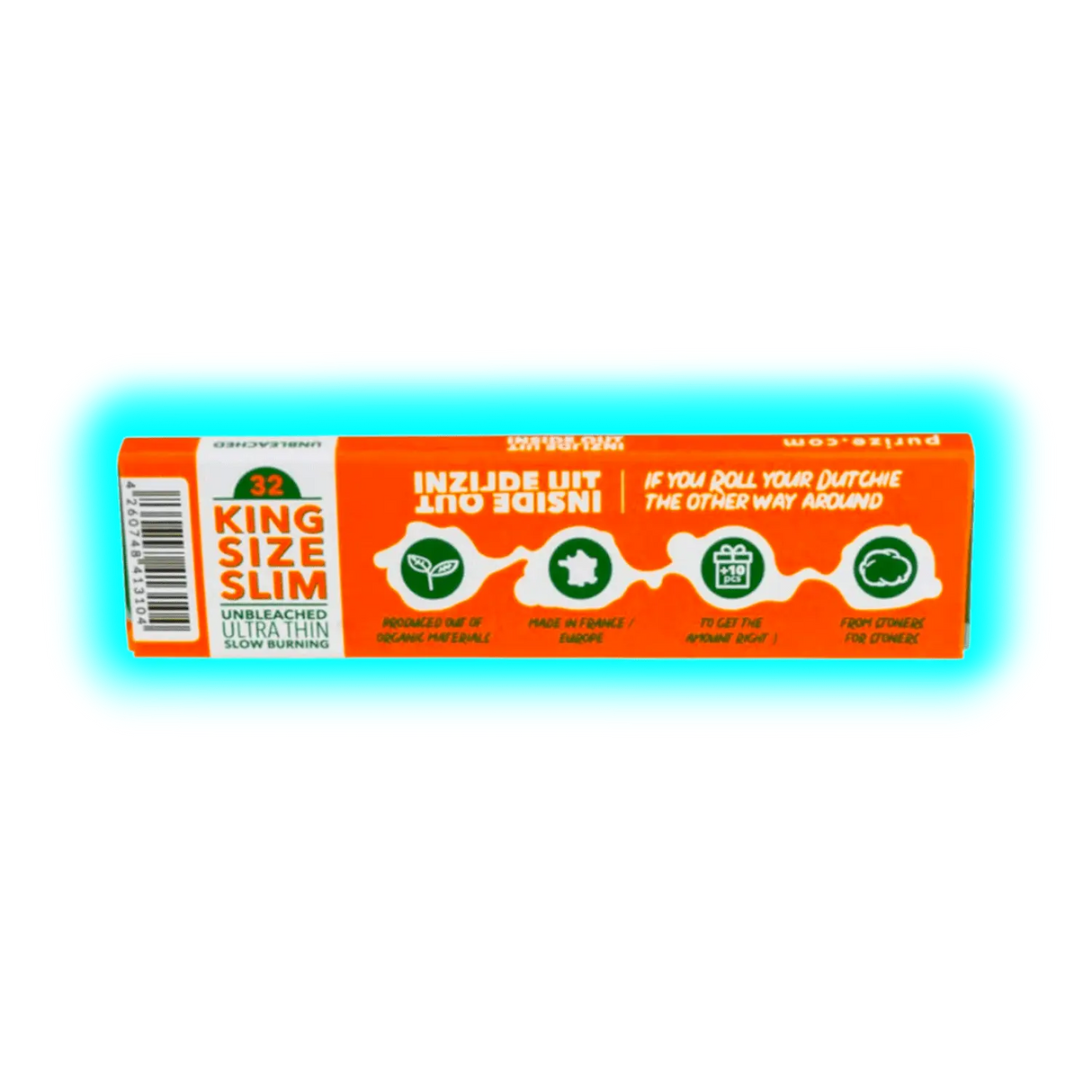 PURIZE Inside Out Papers King Size Slim