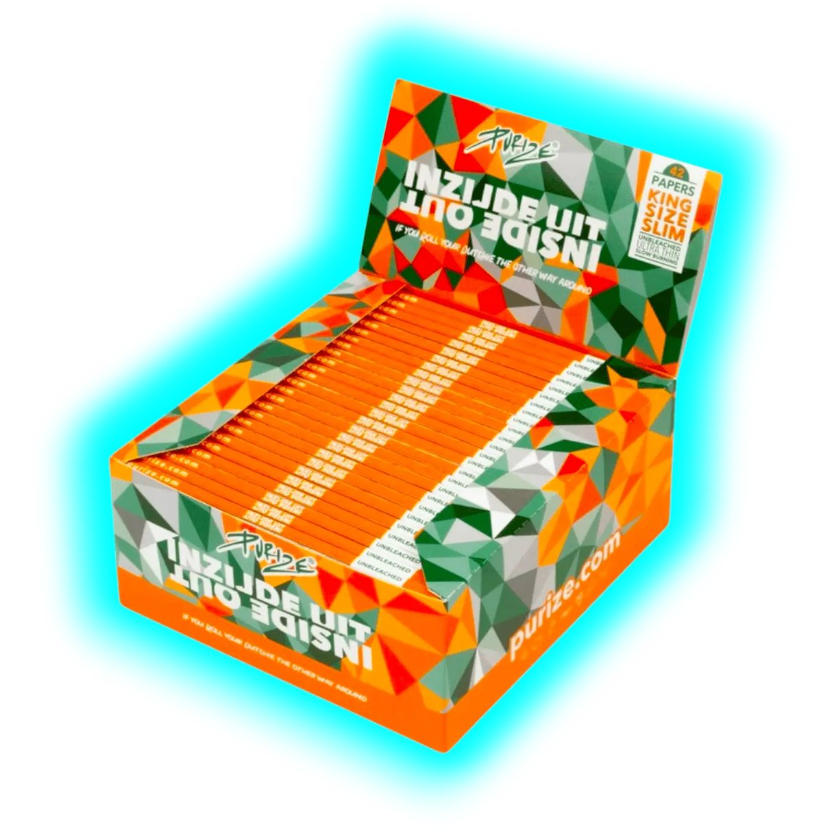 PURIZE Inside Out Papers King Size Slim