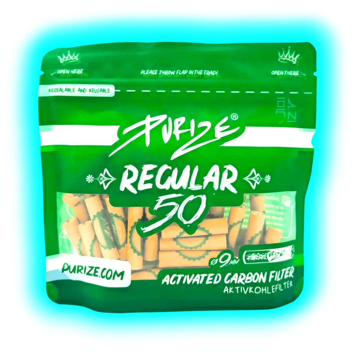 Purize Regular Size 50er Soft Pack Organic