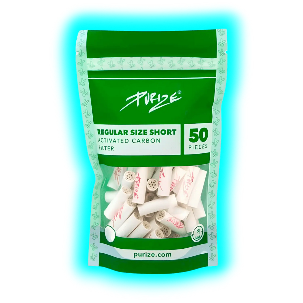 Purize Regular Size Short 50er Pack White