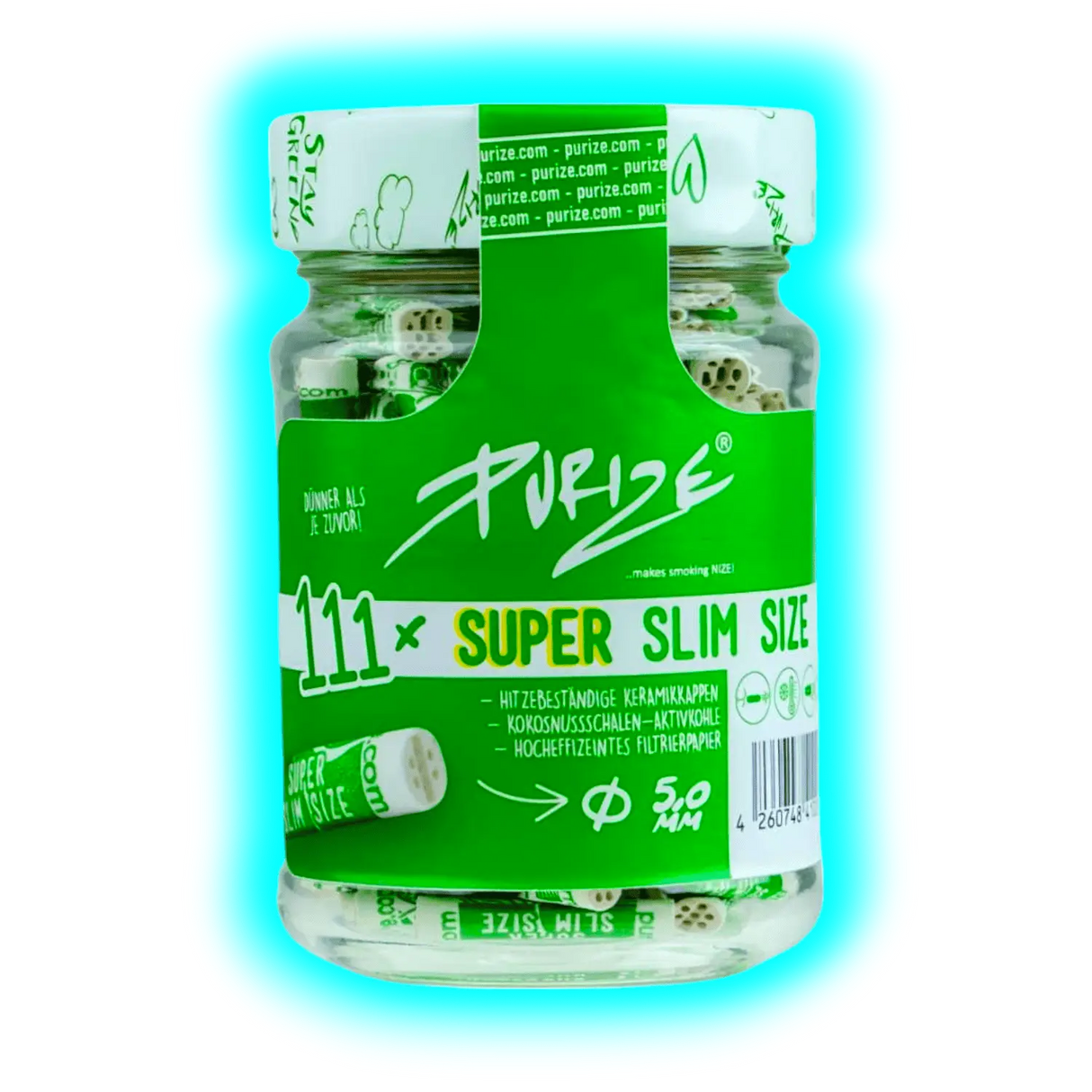 Purize Super Slim 111er Glass