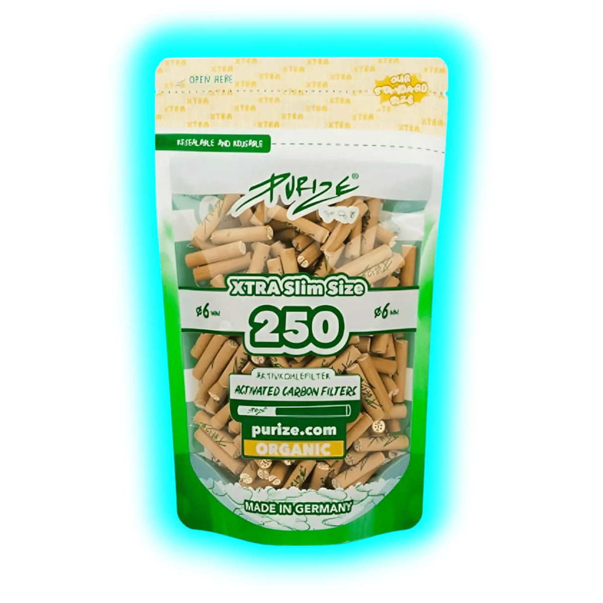 Purize Xtra-Slim 250er Pack Organics
