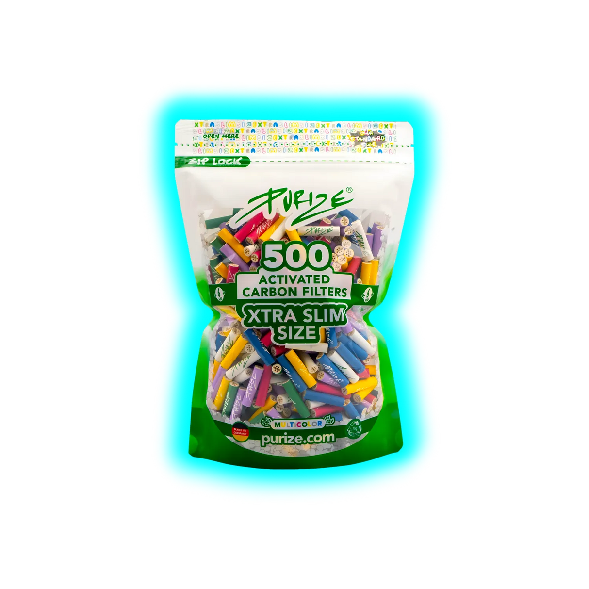 Purize Xtra-Slim Confezione da 500 Multicolor