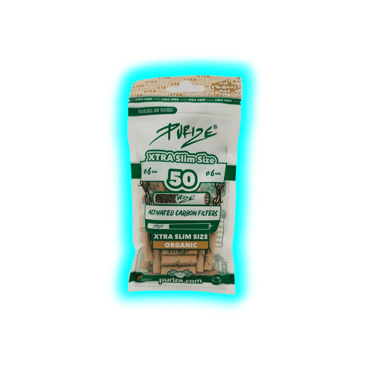 Purize Xtra-Slim 50er Pack Organic