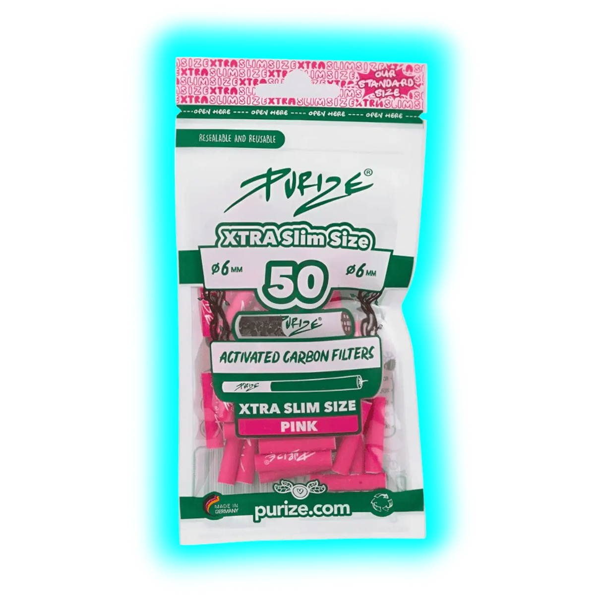 Purize Xtra-Slim 50er Pack Pink