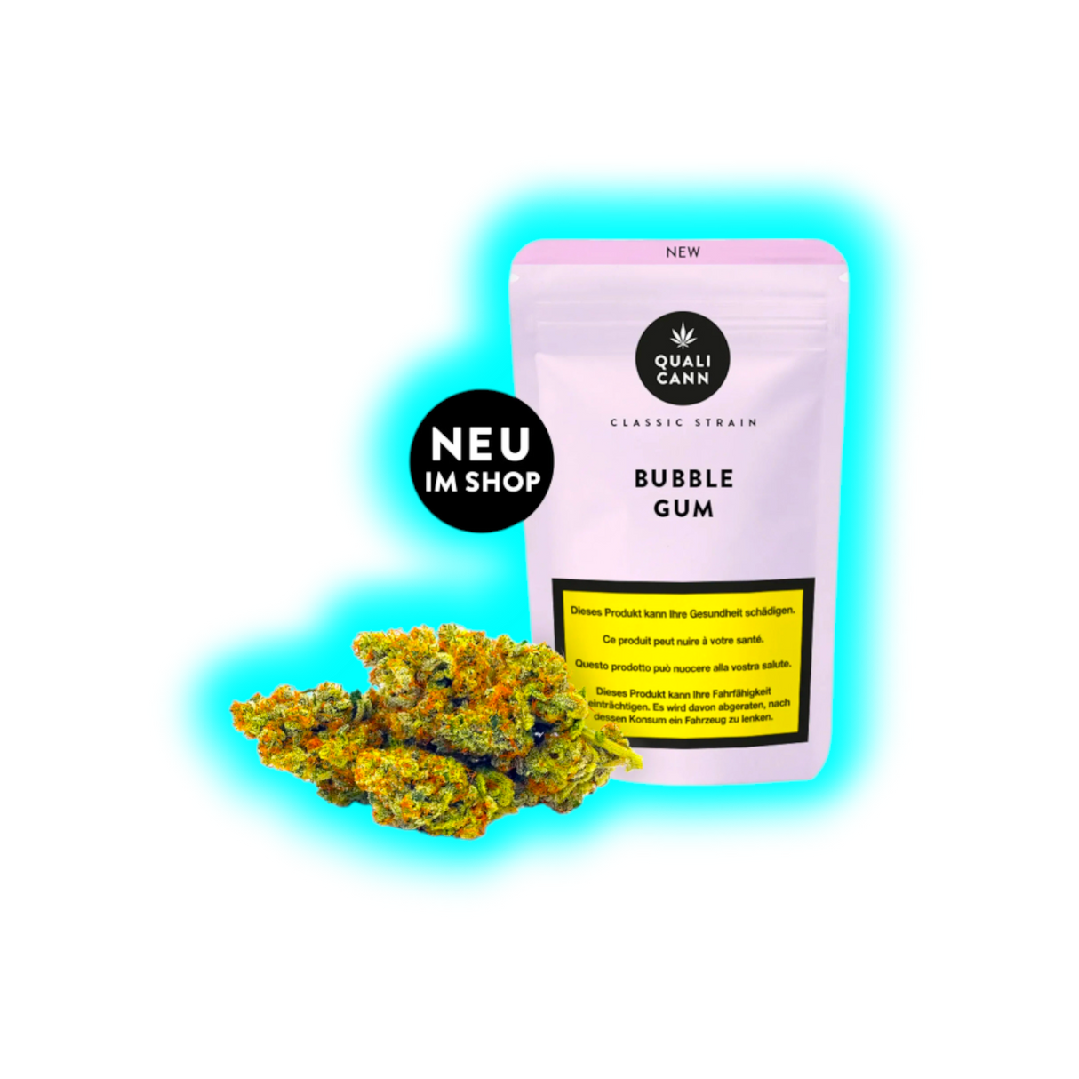 Qualicann Bubble Gum Indoor
