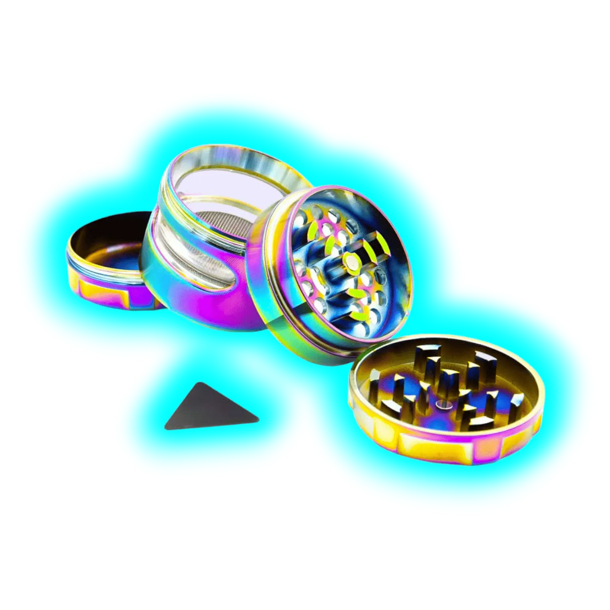 Rainbow Grinder View 4Parts