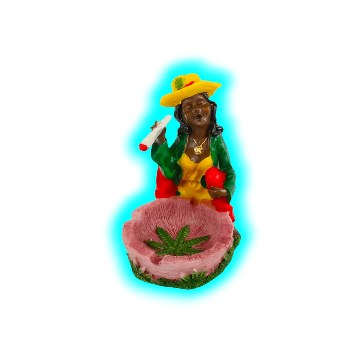 Rasta Woman Ashtray
