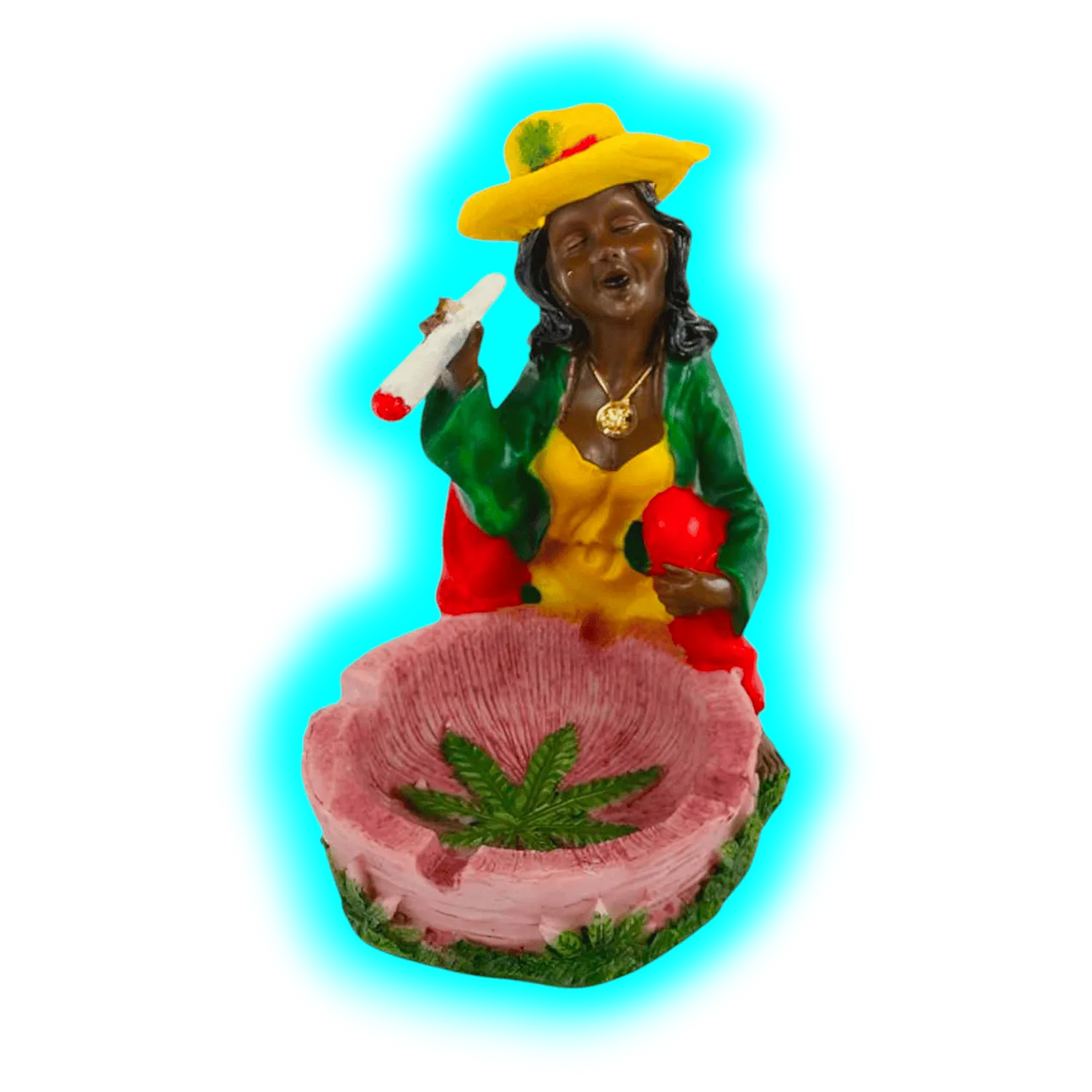 Rasta Woman Ashtray