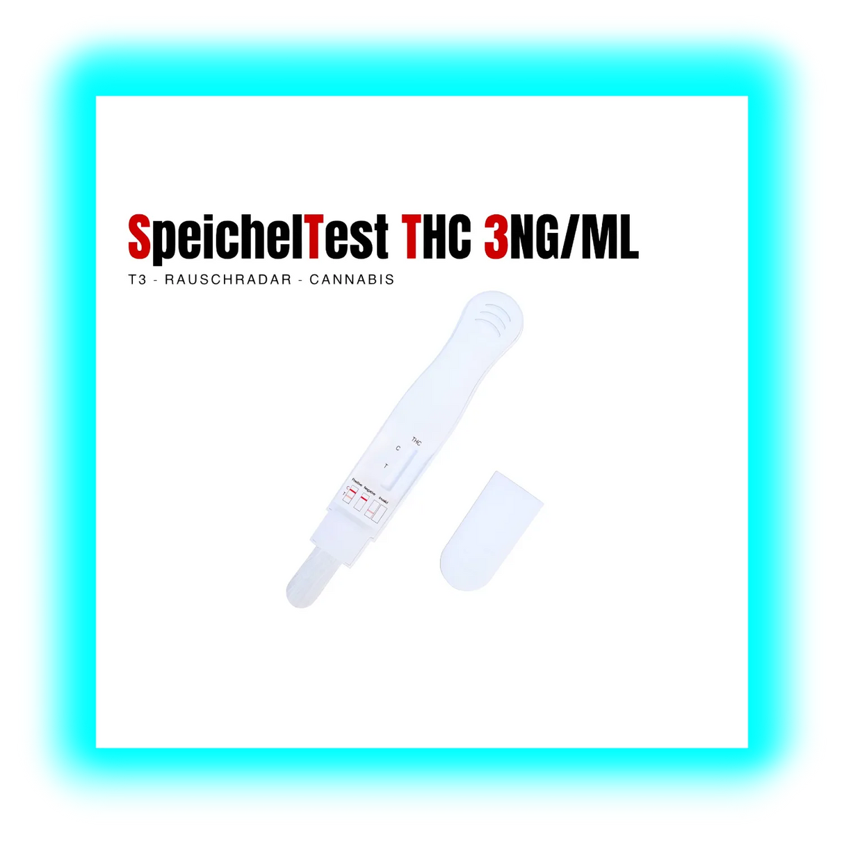 Rausch Radar T3 THC Speichel Schnelltest 3.0 ng/ml