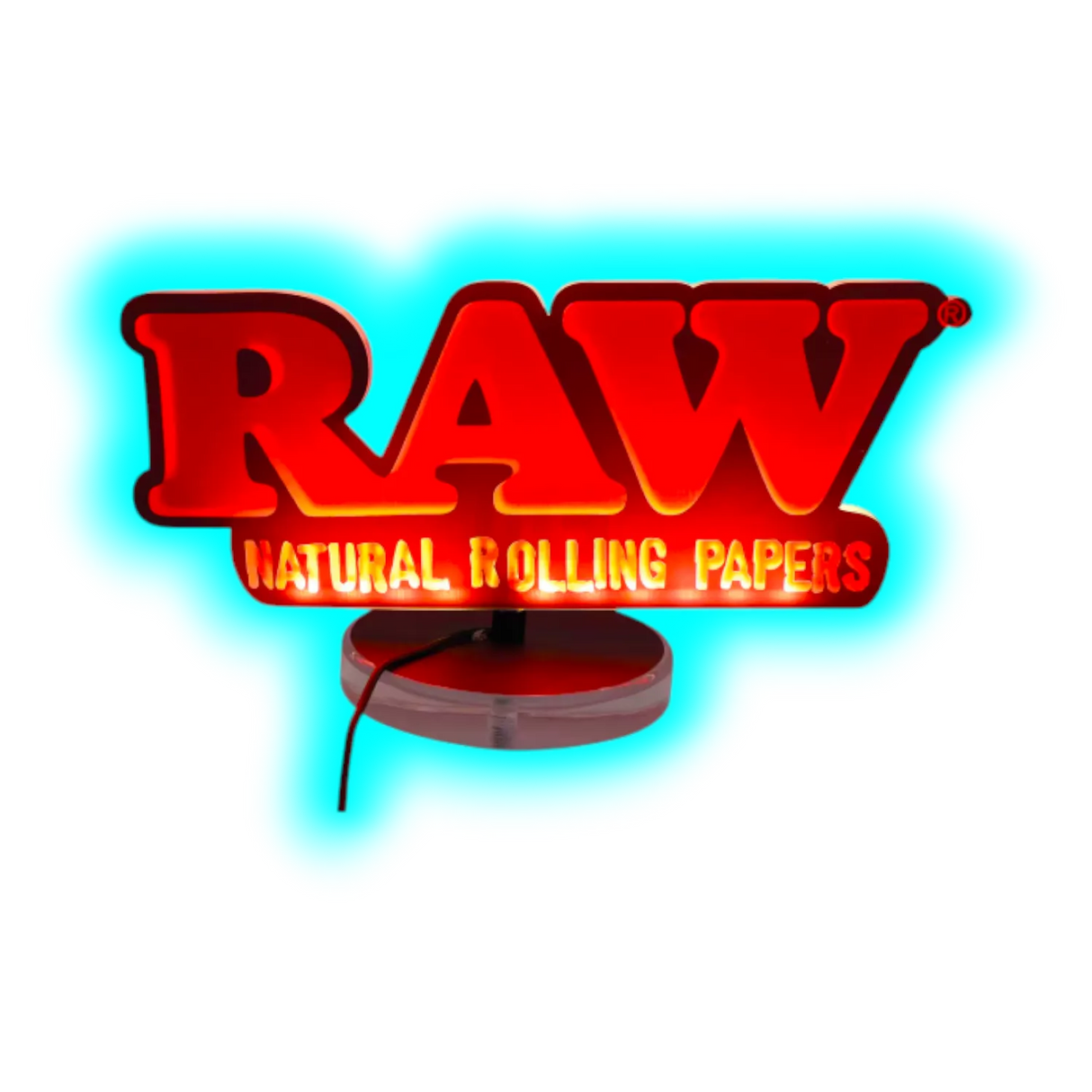 RAW Acrylic LED Sign RAW With USB