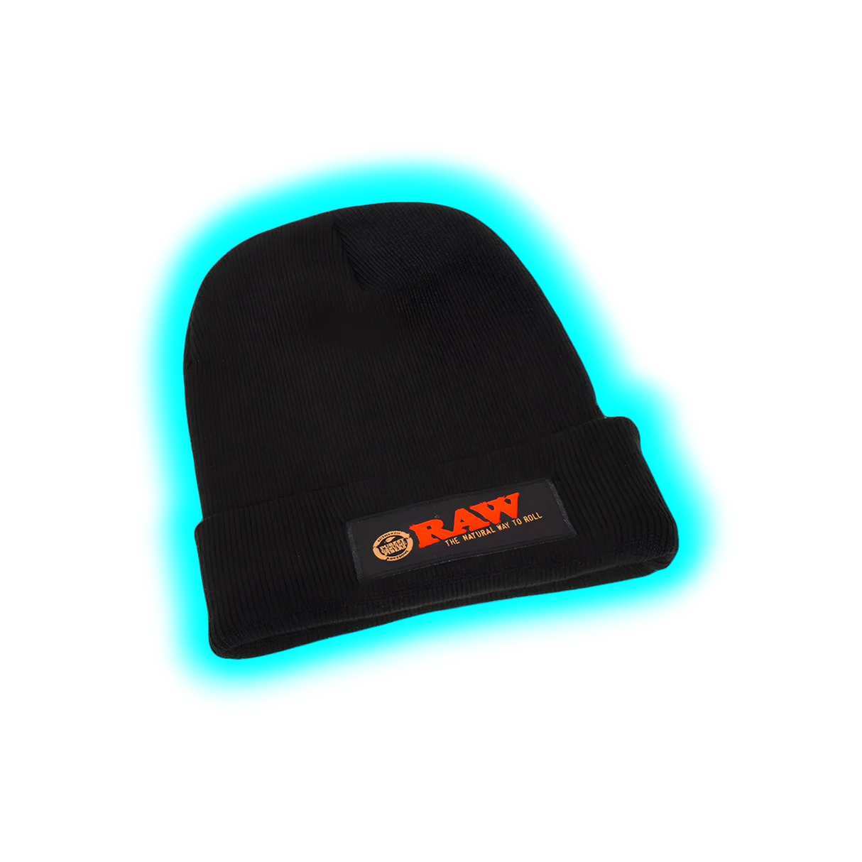 Raw Beanie Black