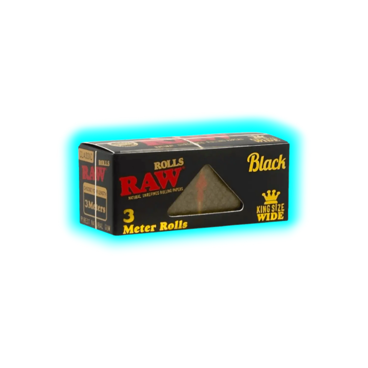 RAW Black Classic Rolls King Size 3 m