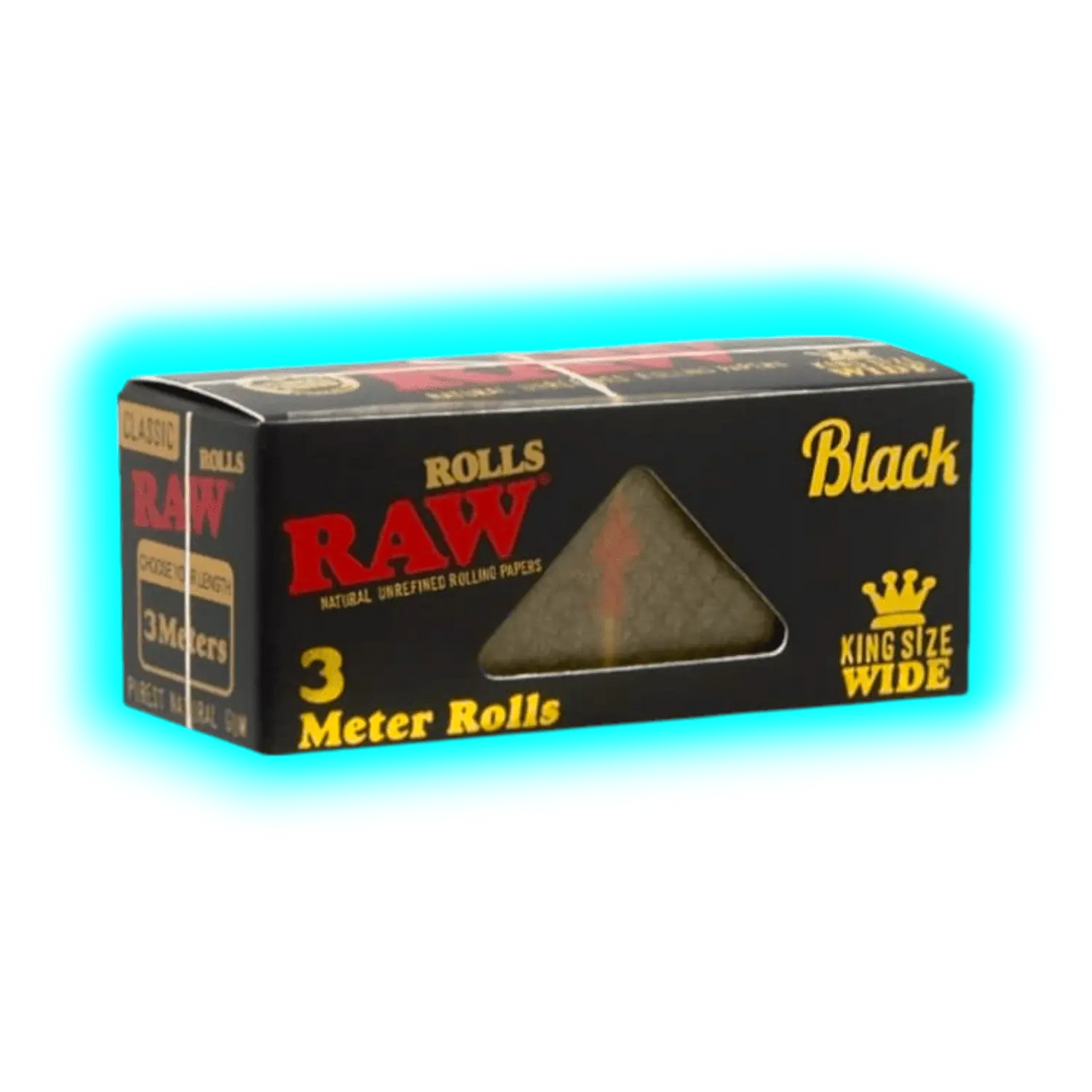 RAW Black Classic Rolls King Size 3 m