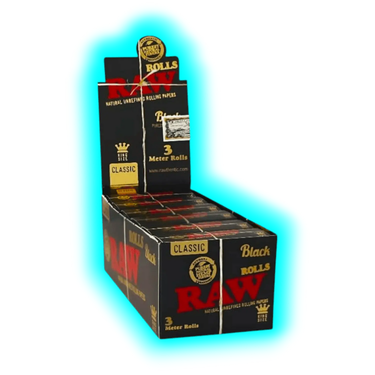 RAW Black Classic Rolls King Size 3 m
