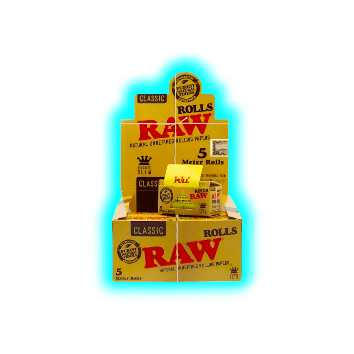 RAW Classic Rolls Single Wide Box