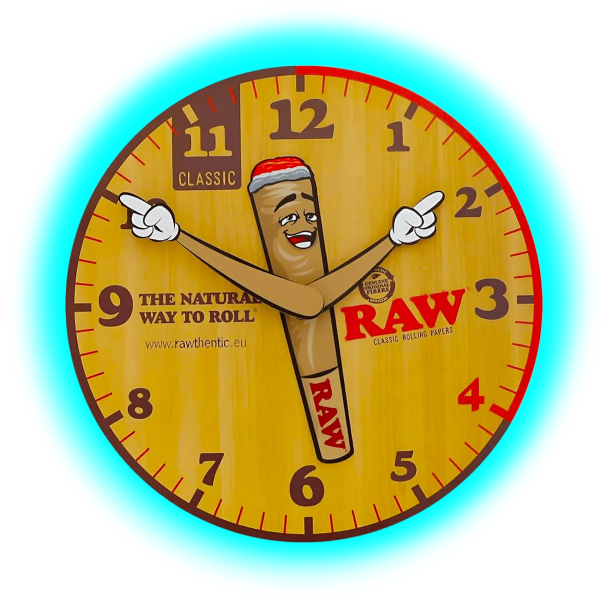 Raw Cone Wall Clock 30cm