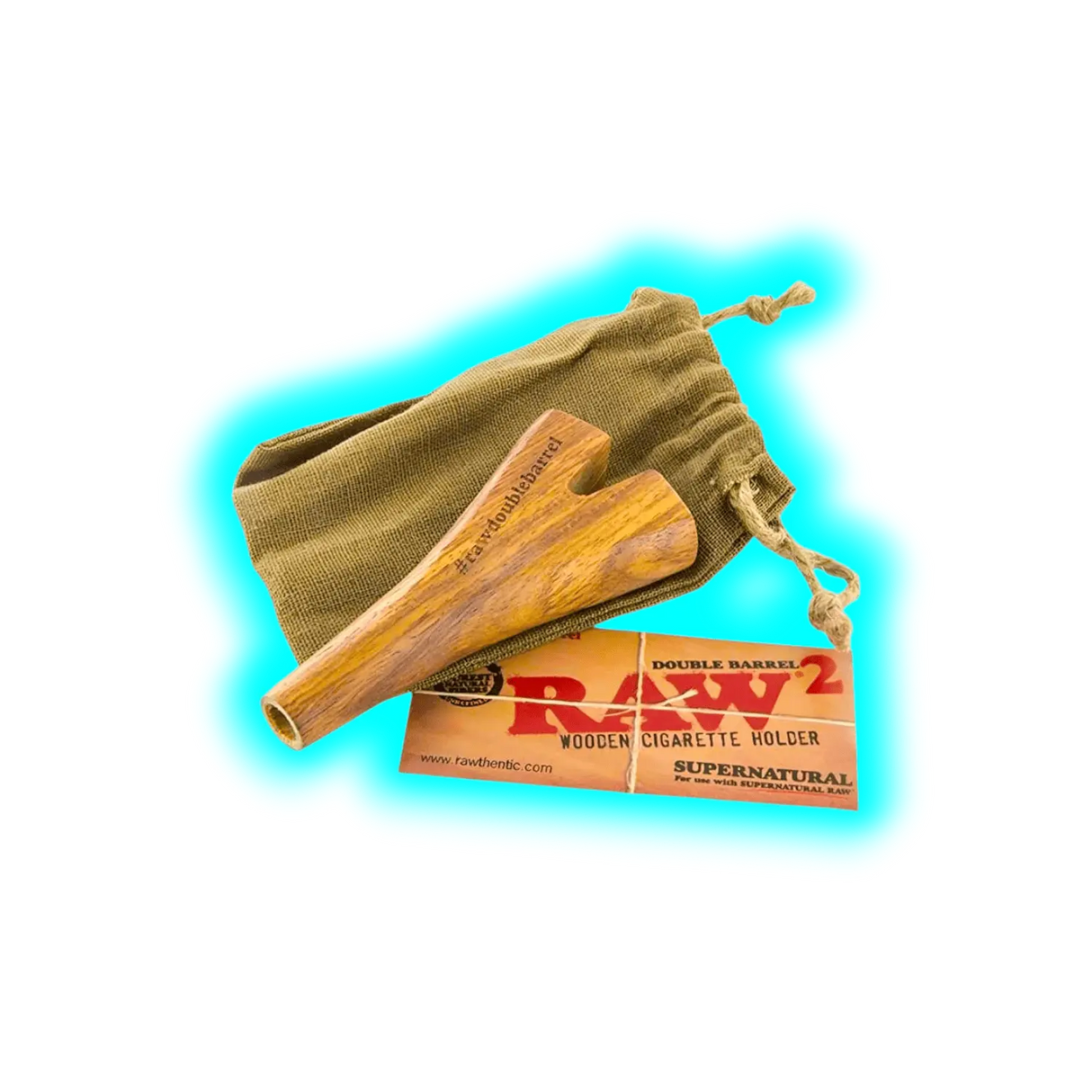 RAW Double Barrel 2fach Zigarettenhalter