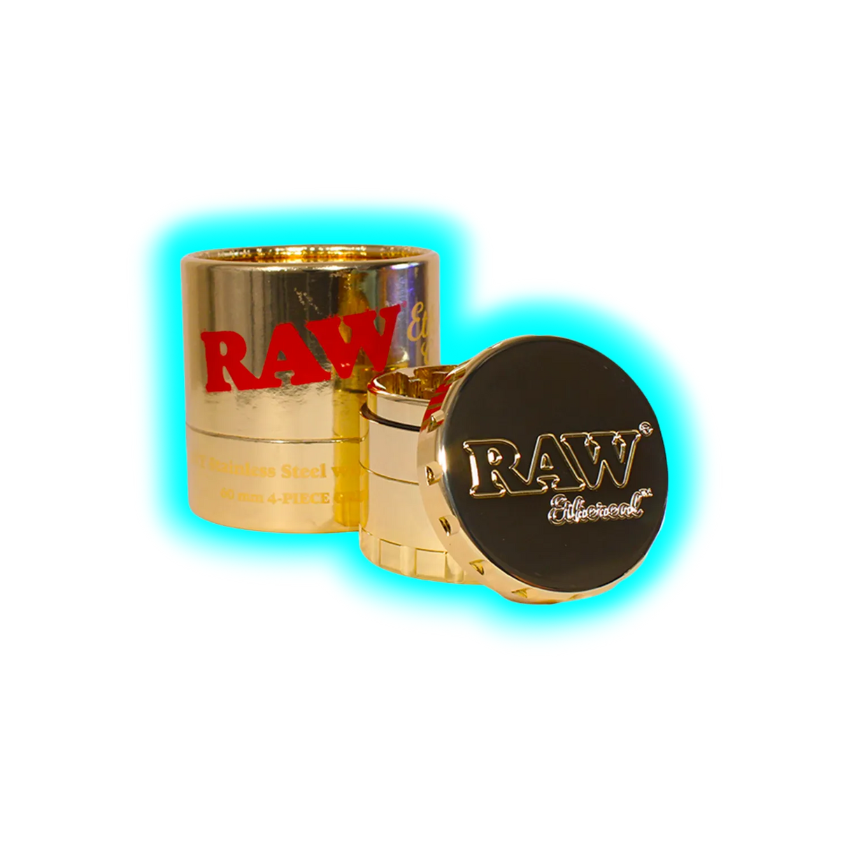 Raw Ethereal Grinder 4parts 60mm