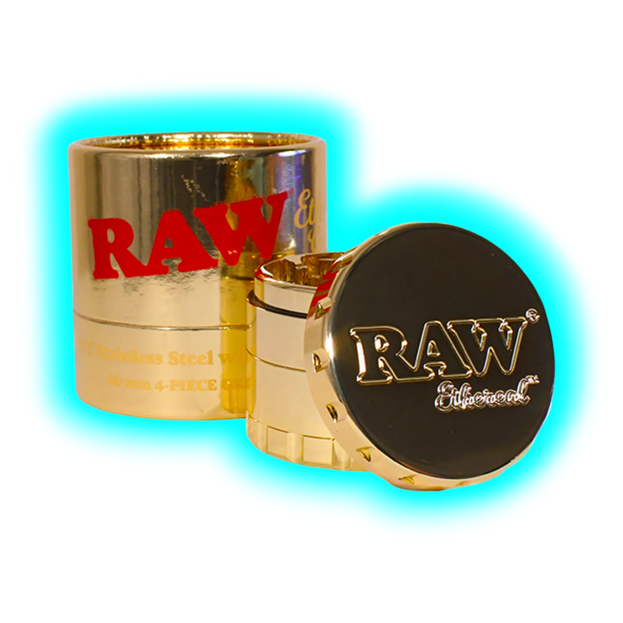 Raw Ethereal Grinder 4parts 60mm