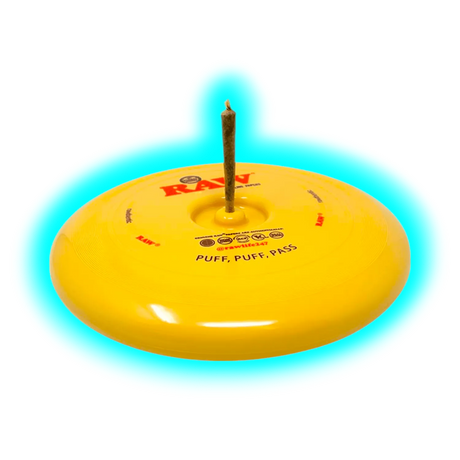 Raw Flying Disc with Cone Holder