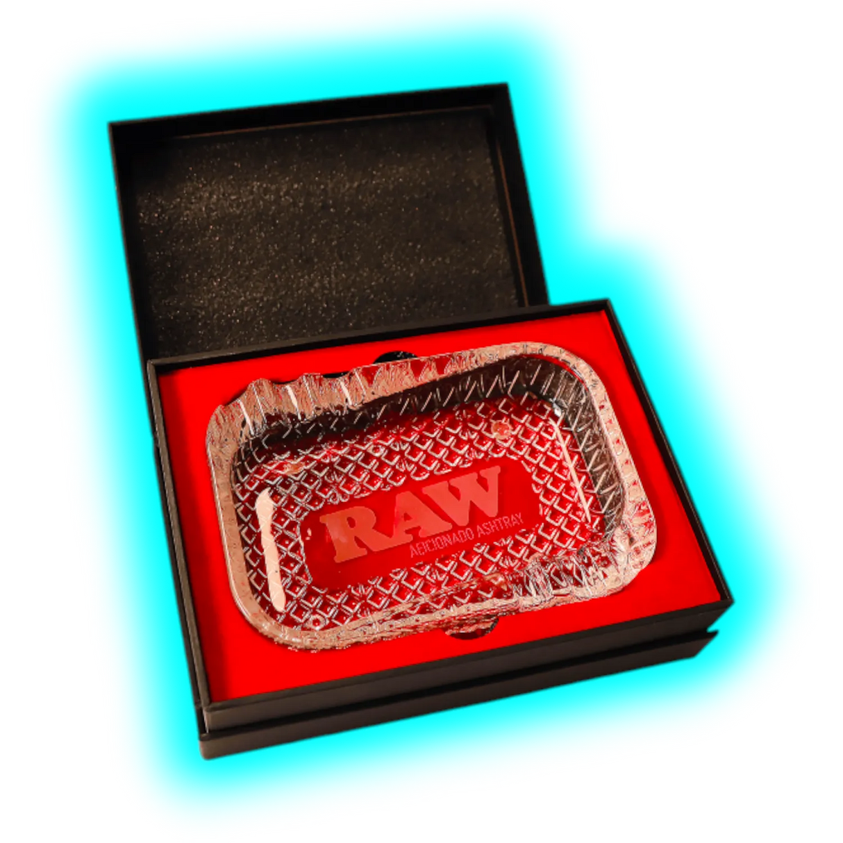 RAW Glass Ashtray Aficionado